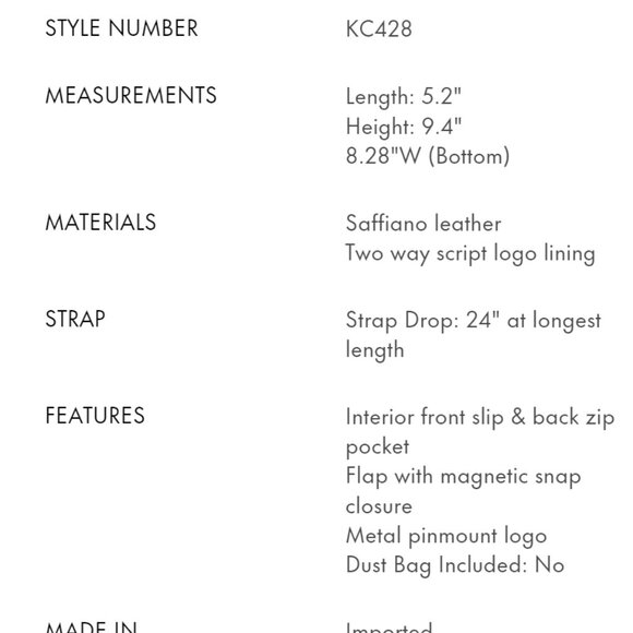 ♠️Kate Spade Black Medium Flap Backpack♠️ - Picture 5 of 16